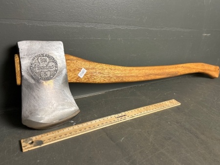 Embossed CLEANCUT Clover Boy Axe - 4 1/2in cut