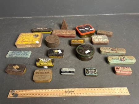 Mixed Lot of Vintage Tins