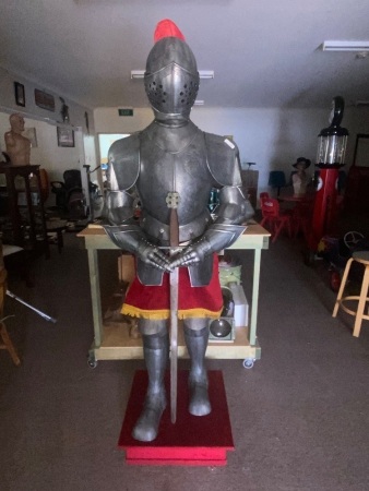 Full Size Replica Medieval Armour - wearable and useable (sword not included)