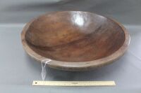 Huge 19th Century Hardwood Feast Bowl from Sumatra