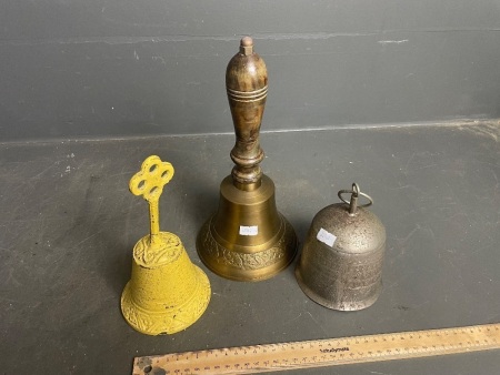 3 Assorted Bells