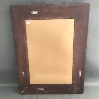 Large Carved Black Frame Bevelled Mirror - 2