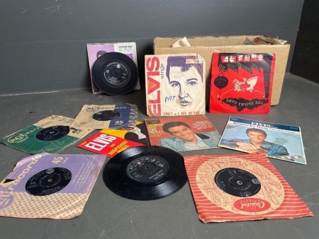 Lot of Various Vinyl Records (45s)