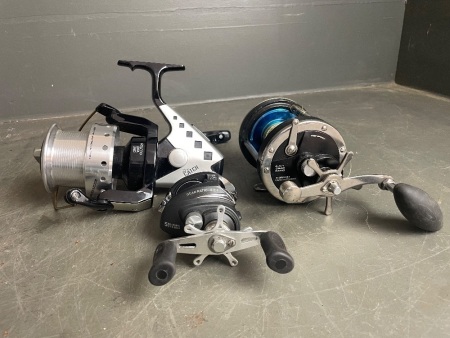 3 Crane Fishing Reels