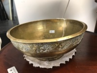 Antique Bell-Metal Bronze Bowl c1900