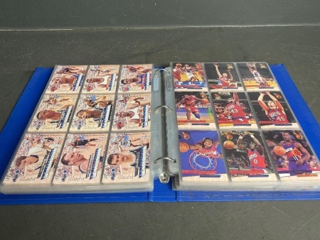 Large Quantity of Basketball Cards with few bike cards