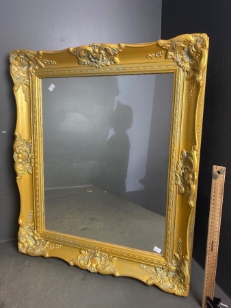 Large Gold Painted Mirror