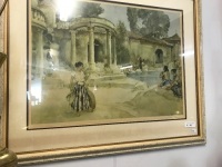Rosella's Pool - Signed Framed Print by Sir William Russell Flint