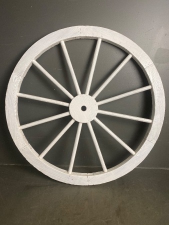 Large Decorator Wagon Wheel