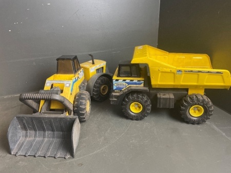 Tonka Tip Truck and Loader