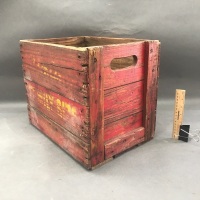 Vintage Golden Circle Family Size Crate - 2