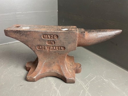 Small Cast Steel Anvil - Made in Australia 