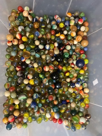 Bulk Container of Marbles