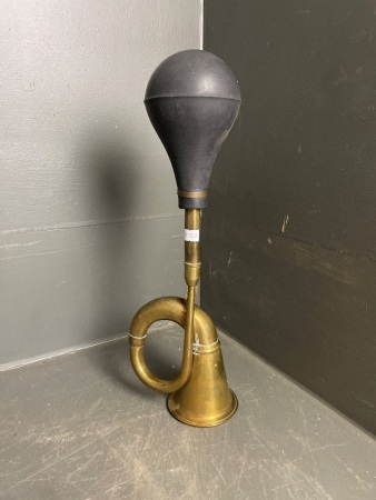 Brass car horn reproduction 18inch