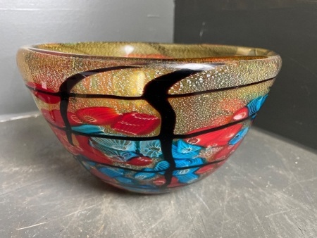 Murano Glass bowl large 120mm high