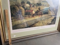 Lloyd Rees The Road to the Mountain Lithograph - 2