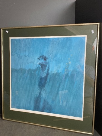 Lars Knudson Emu Lithograph 280 out of 750