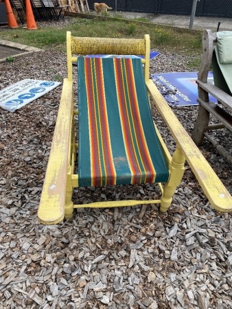 Yellow Settlers Chair