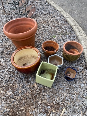 Selection of Garden Pots