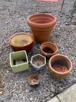 Selection of Garden Pots - 2