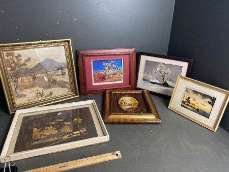 Assorted Lot of Mixed Artworks