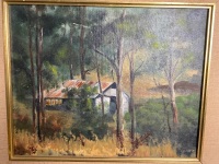 Oil on Board Wonga Park by Marjorie Currie - 2