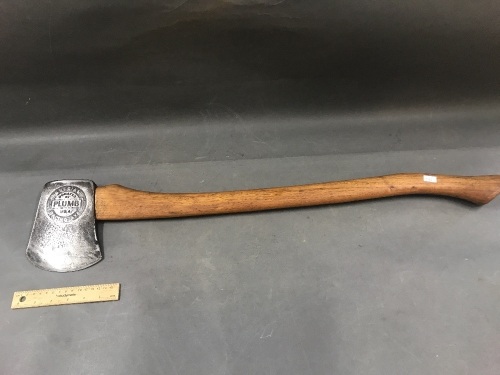 Vintage Plumb Special Racing Axe - Stamped Donated by Plumb USA