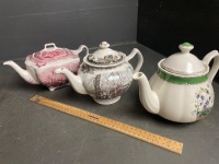 3 Modern Teapots - 5