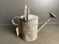 Vintage Galvanised Watering Can app 46cm - 2