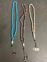 Selection of 3 Beaded Strands