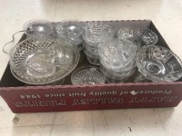 Box Lot of Crystal & Glass