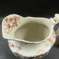 Large Victorian Transfer Printed Wash Jug - 5