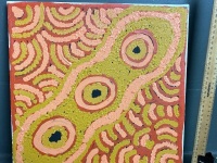 Original Aboriginal Painting by Janet Inyika - 2