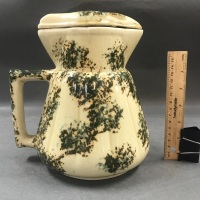 Vintage Hecla Spongeware Jug - 3