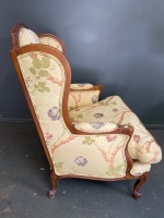 Wingback armchair Christophe Living Sydney - 2