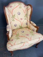 Wingback armchair Christophe Living Sydney - 3