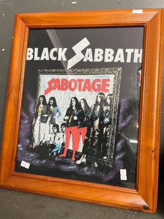 Framed Black Sabbath T-Shirt