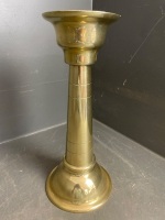 Heavy Brass Vase