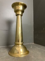 Heavy Brass Vase - 2