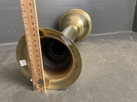 Heavy Brass Vase - 4