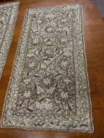 Handmade Beaded Table Runner & Table Cloth made in India - 3