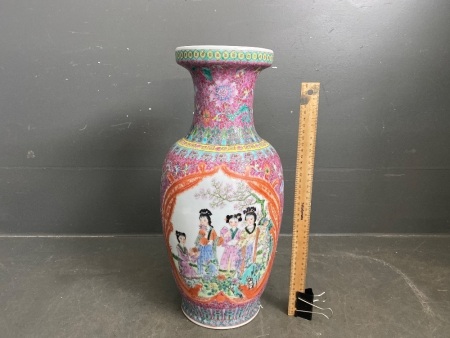 Large Vintage Canton Exhibition Vase 