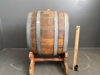 Wooden Wine/Port Barrel Keg - 2