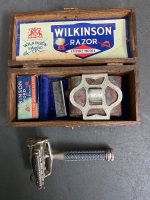 Wilkinson Sword Empire Model Razor Kit in Original Wooden Box - 3