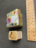 Allover floral Jewellery box and Maryborough Ring box - 3