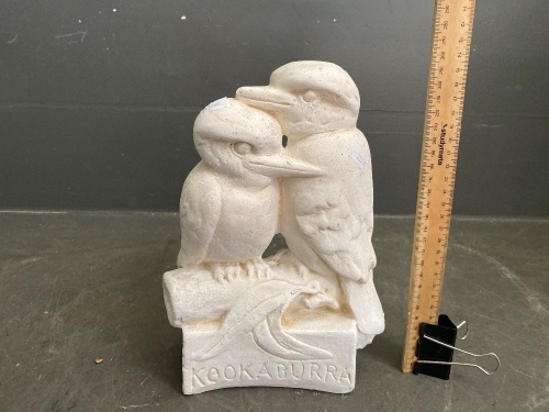 Plaster Kookaburra Carving