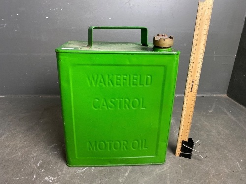 Wakefield Embossed 2 Gallon Running Board Can