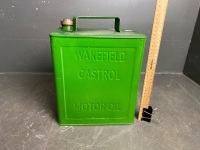 Wakefield Embossed 2 Gallon Running Board Can - 2