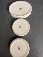 3 Bunnykins Dishes - 1 has a chip - 6