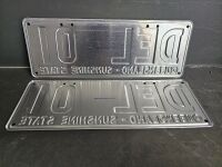 Personalised Number Plates DEL-01 - transferrable - 3